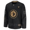 Winnipeg Jets Dresy Personalizované Fanatics Military Appreciation Practice 2024-25 Černá - Pánské